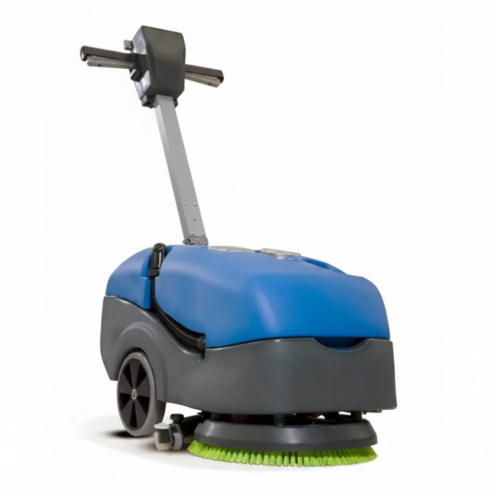 Enhanced Floor Scrubber